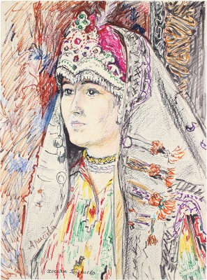 Аристова Ирина Фёдоровна. Таджикская невеста. Хосият Туйчиева